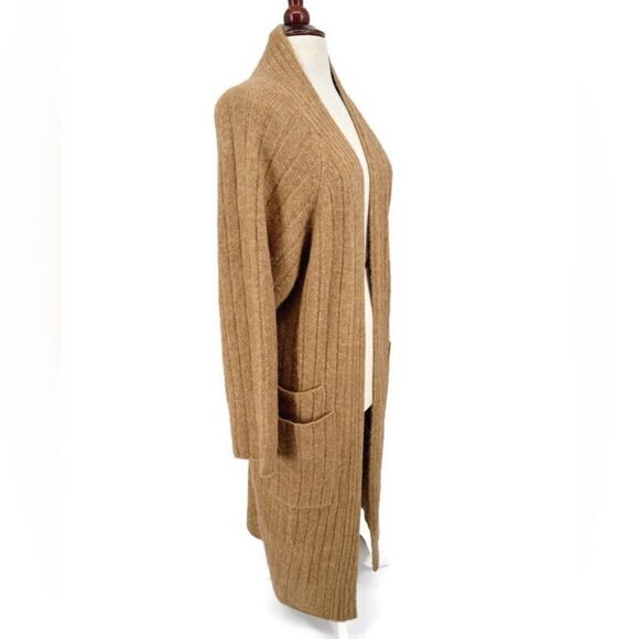 Revolve x LITA by Ciara Long Open Front Cardigan Tan NWOT XS - Picture 2 of 6